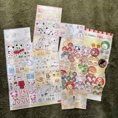 【まとめ売り】キャラクターシールセット 平成レトロ