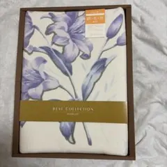 BEST COLLECTION 花柄毛布 綿100%