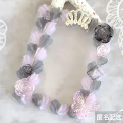 ホイップデコ B8 硬質トレカケースブラック(黒)グレー&ピンク029