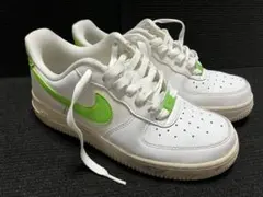 Nike Air Force 1 ホワイト/グリーン