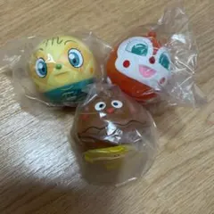 【未開封】ボール 3種セット　メロンパンナ ドキンちゃん カレーパンマン