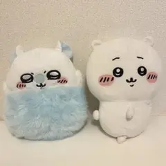 ちいかわBIGぬいぐるみ フンワリモモンガ&おしりふりふりちいかわ2点セットのサムネイル