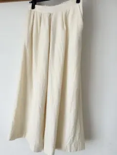 ユナイテッドアローズ グリーンレーベル ワイドパンツ 38 ウール