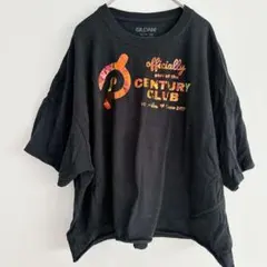 GILDAN CENTURY CLUB Tシャツ XL ブラック オーバーサイズ