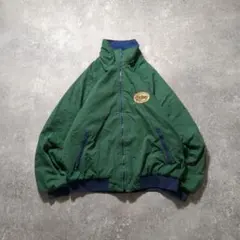 90sUSA製KingLouieウォームアップジャケットNutro企業ロゴ短丈L