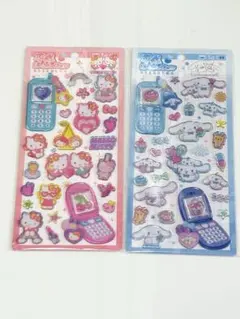正規品‼️サンリオ スマホごっこシール 2種セットのサムネイル