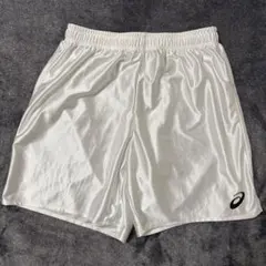 asics アシックス ホワイト バレーボールパンツ
