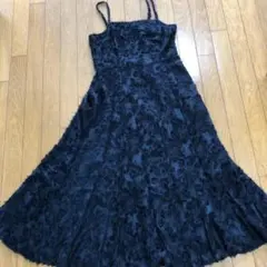 【格安】黒のジャガード生地のキャミワンピ★ジャンバースカートとしても◎