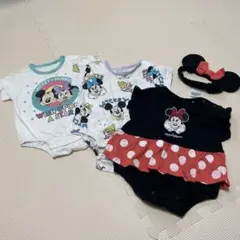 ミッキー・ミニー ベビー服セット 95cm未満