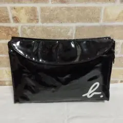 アニエスベー セカンドバッグ クラッチバッグ バッグインバッグ ビッグロゴ