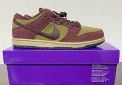 nike sb dunk low 29cm ダークレッド/バーガンディ/オリーブ
