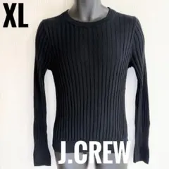 レディース J.CREW ジェイクルー ニット セーター ブラック XL 黒