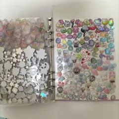 m*i様 シール帳 完成品 A5　 透明リフィル 　ぷっくり