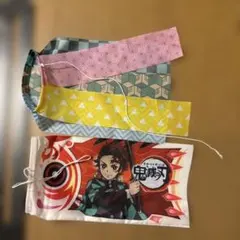 鬼滅の刃 鯉のぼり 2個セット　旗のみ　布　本体なし　竈門炭治郎　冨岡義勇