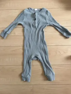 SHEIN ベビー ロンパース ライトブルー 80