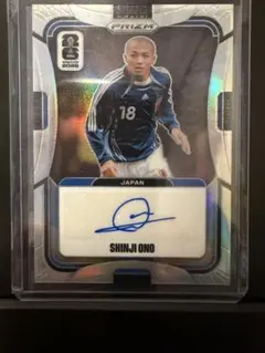 小野伸二 panini prizm サインカード ウェーブプリズム 小野伸二 panini prizm サインカード ウェーブプリズム - メルカリ