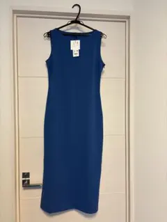 クレープジャージーワンピース（ノースリーブ）