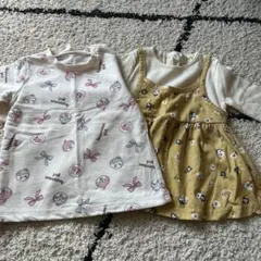アンパンマン　女の子ロンT 2枚セット　サイズ90.95