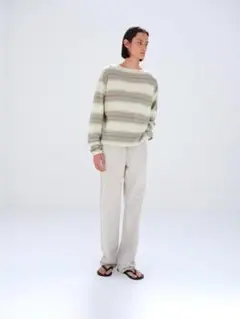 AURALEE FADED HARD TWIST BROWN DENIM 30のサムネイル