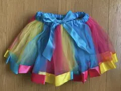 チュチュ　パニエ　チュール　スカート 100cm〜
