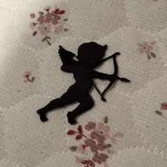 黒いキューピッドワッペン