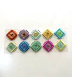 ハンドメイド　シール10個セット