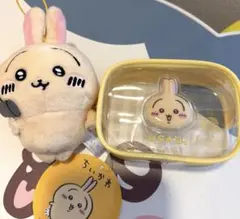 ちいかわ ぷっくりクリアミニポーチ うさぎ ちいかわ うさぎがいっぱいマスコット