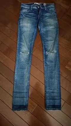 【未使用】Levi's 711 SKINNY スキニーデニム 24 日本製