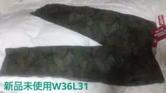 新品未使用Levi's DL619 迷彩カモフラージュカーゴパンツ W36L31