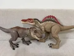 ジュラシックワールド スピノサウルスvsT-レックス フィギュア