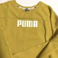 PUMA 長袖　トップス　イエロー サイズM