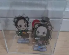 鬼滅の刃　道噸堀　炭治郎　禰豆子　アクリルスタンド