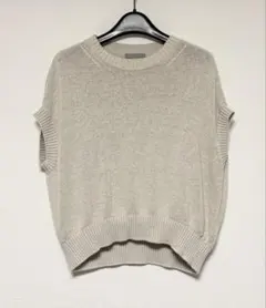 2025theory luxe（セオリーリュクス）半袖 サマーニット ベージュのサムネイル
