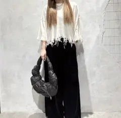 ジーナシス　パンツ　ウエストゴム