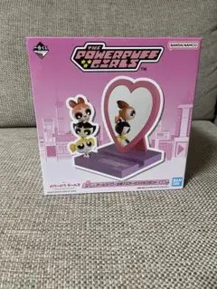 パワーパフガールズ 一番くじ 　A賞　ミラー付きスマホスタンド