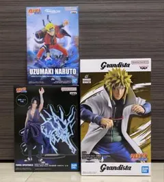 NARUTO ナルト サスケ ミナトフィギュア 3点セット