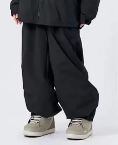 スノーボードウェア　パンツ　ユニセックス　ブラック