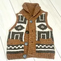 マーキーズ　ニットカウチンベスト