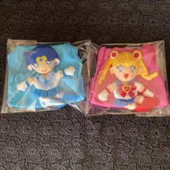 セーラームーンセーラーマーズぬいぐるみ手提げバッグ2個セット