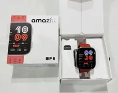 【USED】 Amazfit Bip 6 レッド　アマズフィット　t-rex