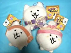 ナムコ 限定 にゃんこ大戦争 ウィンタースタイル マスコット 4種