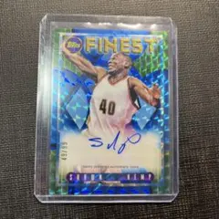 99シリ!topps finest Shawn Kemp Auto