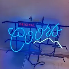 ネオン管 クアーズ ZIMA ライト バー ビール COORS ディスプレイ