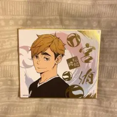 ハイキュー宮侑 稲荷崎 色紙カード 美品