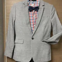 [値下げ]卒業式 男の子 150cm スーツ・ブレザー シャツ 蝶ネクタイ付き