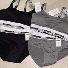 CONVERSE ブラジャー ショーツ セット Mサイズ 2色のサムネイル