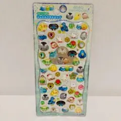 ジュエルプチドロップ　ふわふわとりのなかまたち　ボンボンドロップ　立体シール
