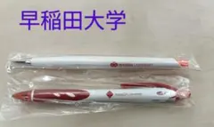 [未開封]早稲田大学 オリジナル シャープペンシル 2本セットのサムネイル