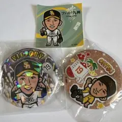 福岡ソフトバンクホークス 若鷹ガチャ パ・リーグ優勝ver.缶バッジ