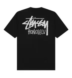 【ステューシー　ハワイ限定Ｔシャツ】ブラック ショップバッグ付❗️